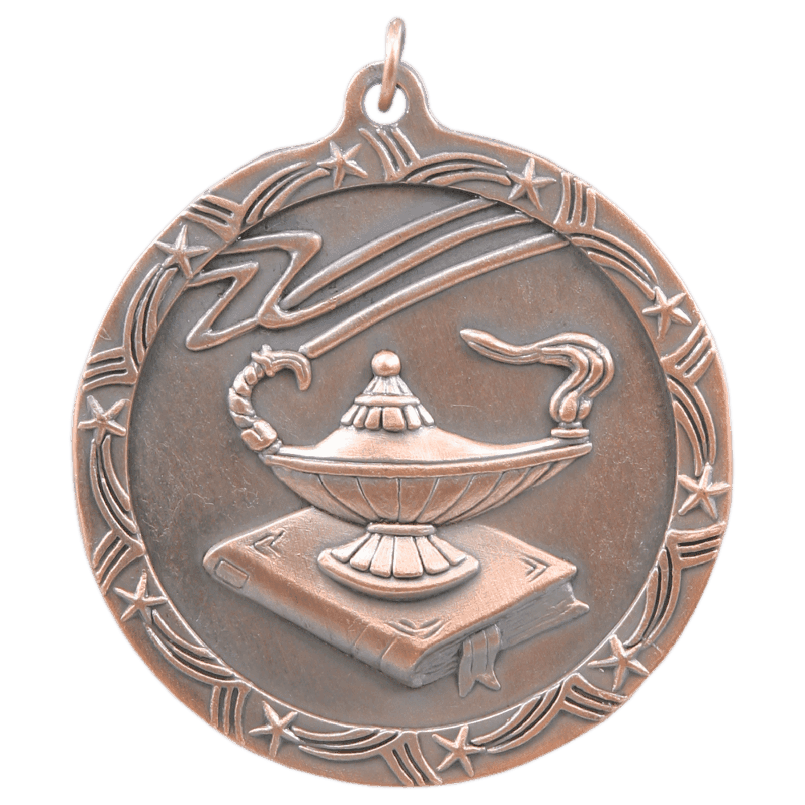 Lamp of Knowledge Shooting Star Medal-Bronze