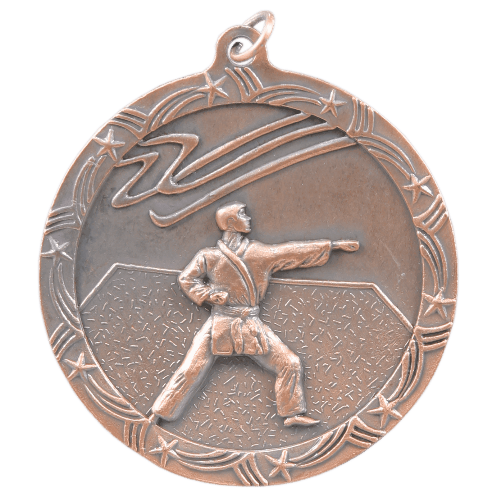 Martial Arts Shooting Star Medal-Bronze