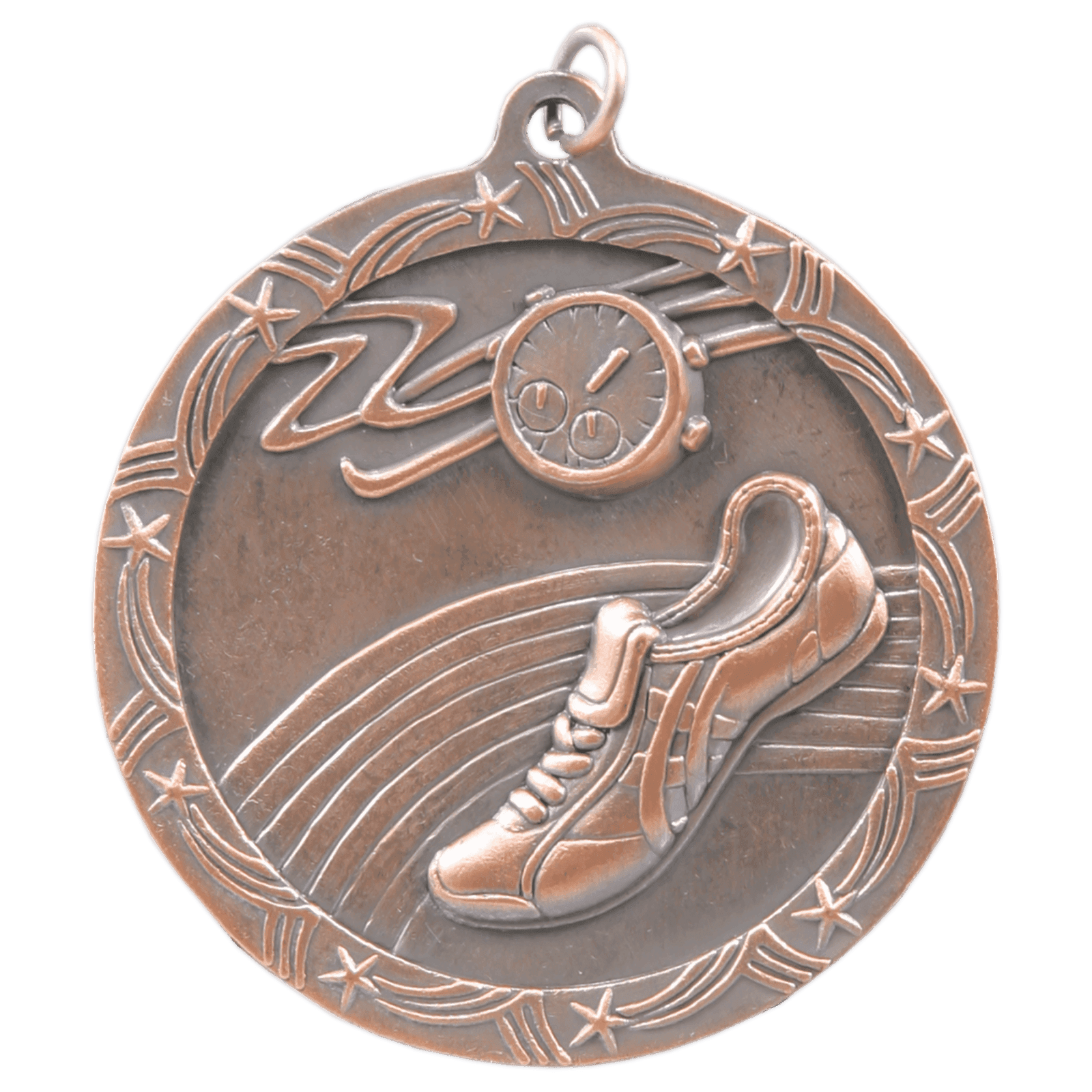 Track Shooting Star Medal-Bronze