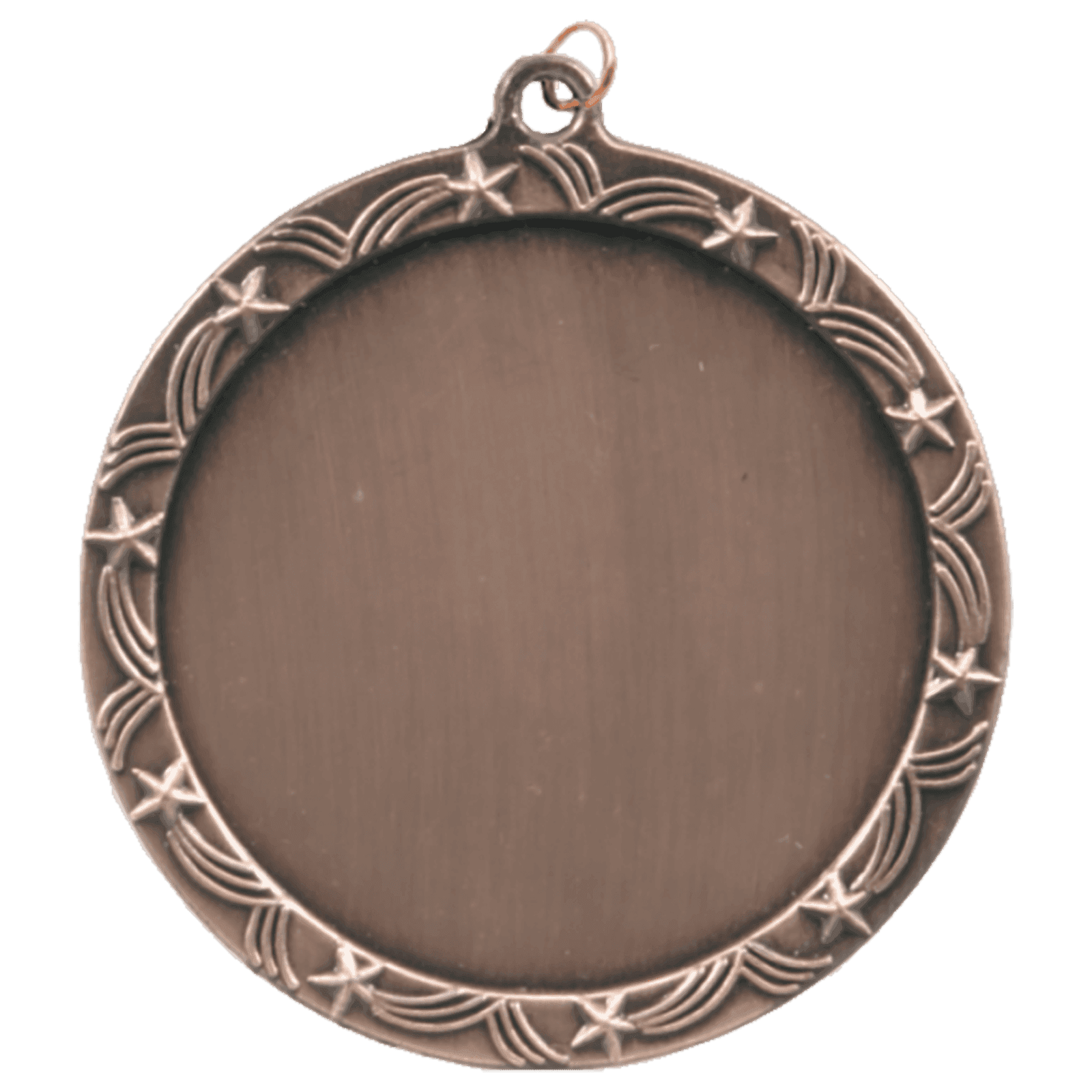 Stars 2" Insert Holder Medal-Antique Bronze (Insert not Included)