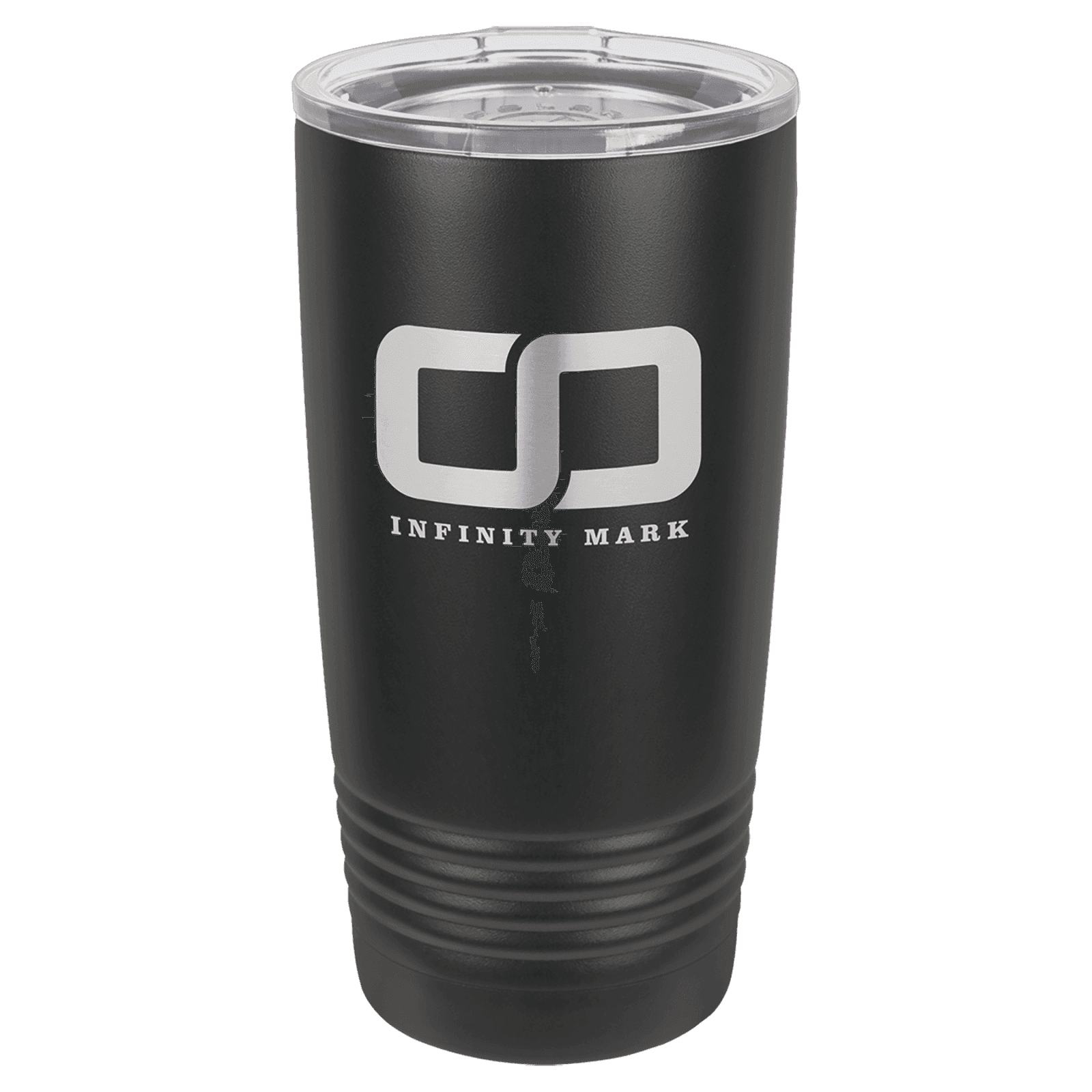 Black 20 oz. Polar Camel Ringneck Tumbler with Clear Lid