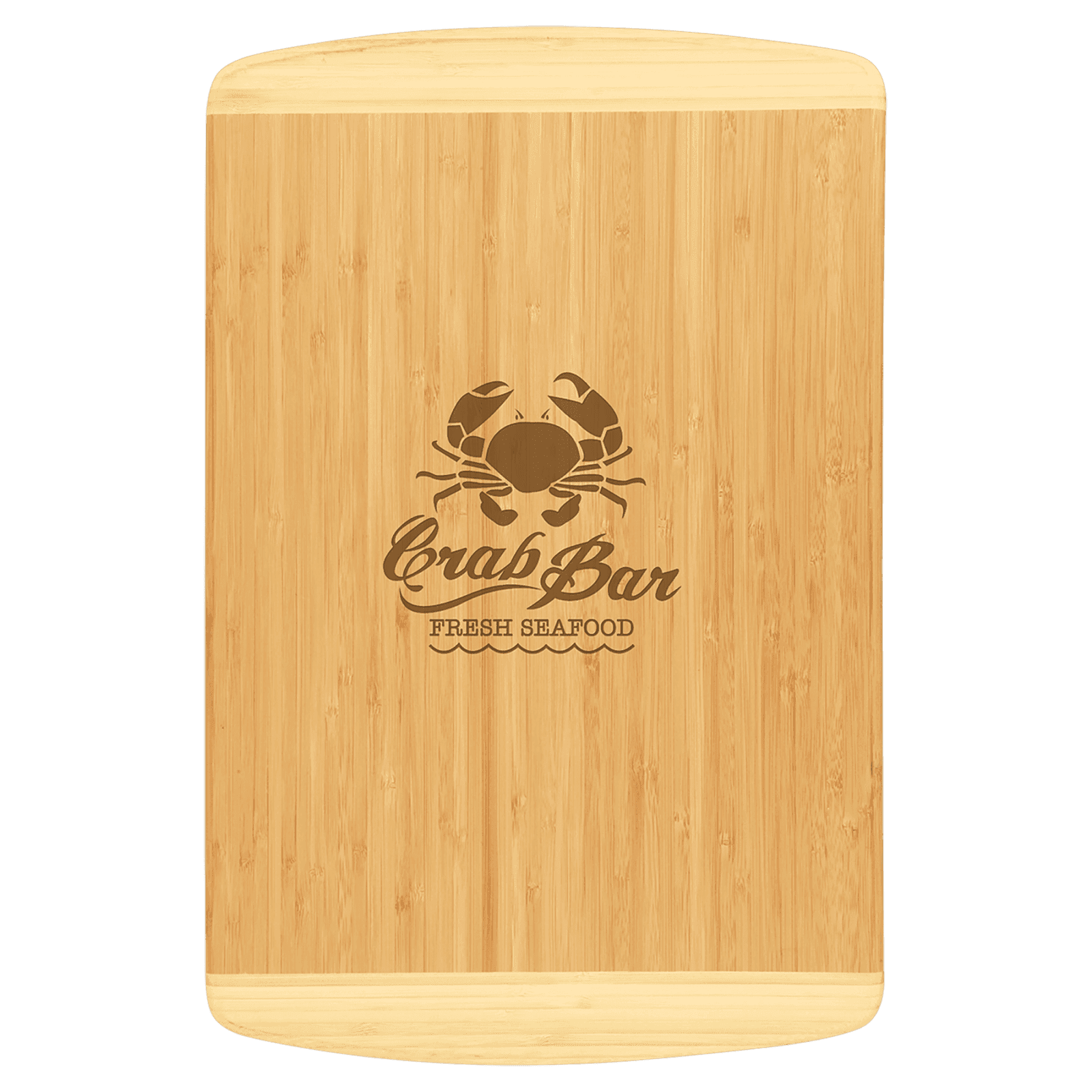 Two-Tone Bamboo Cutting Board