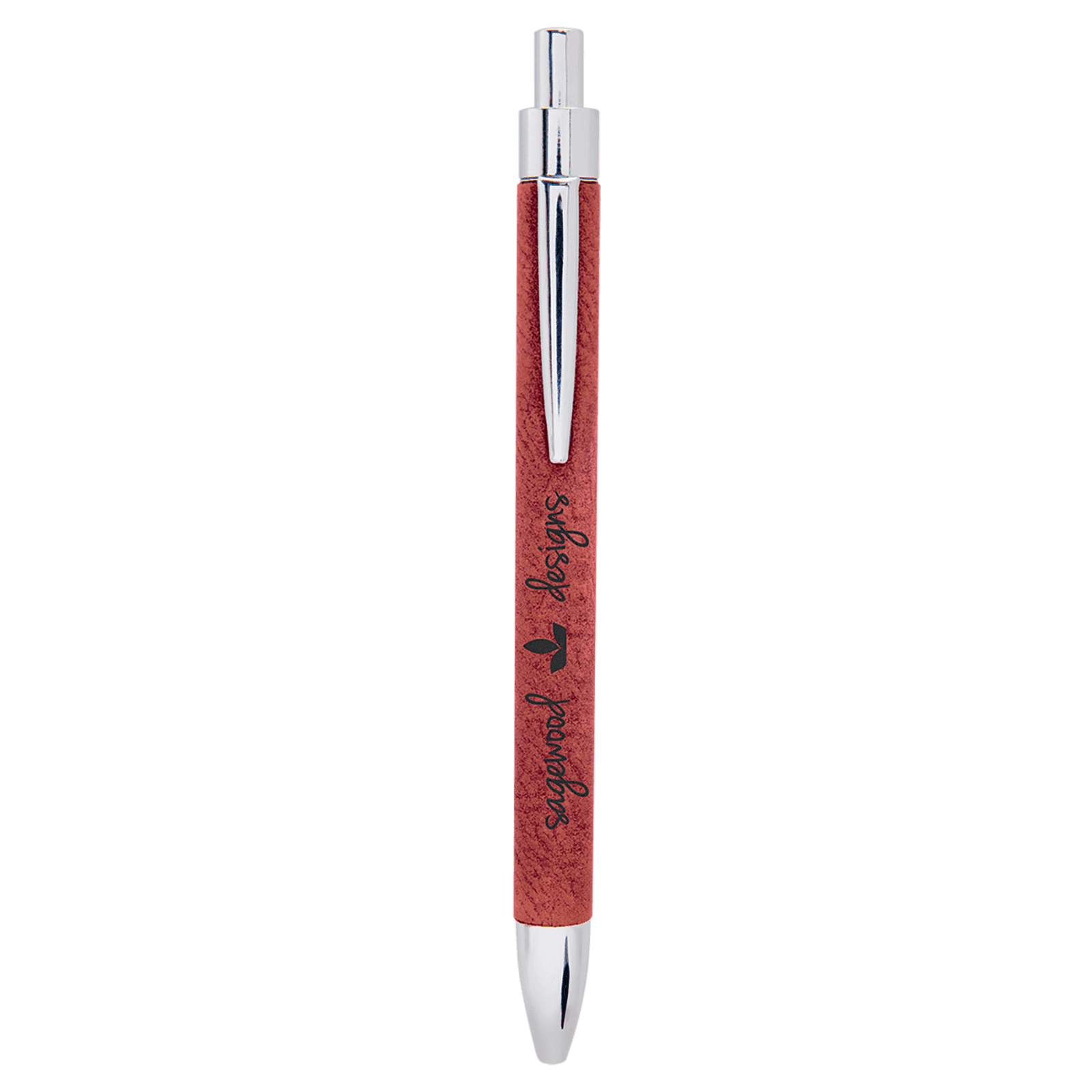 Rose' Leatherette Pen
