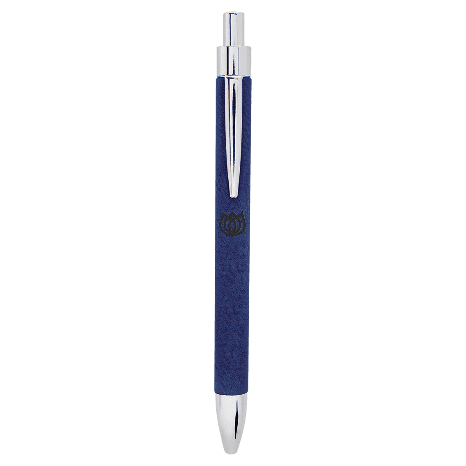 Blue/Black Leatherette Pen