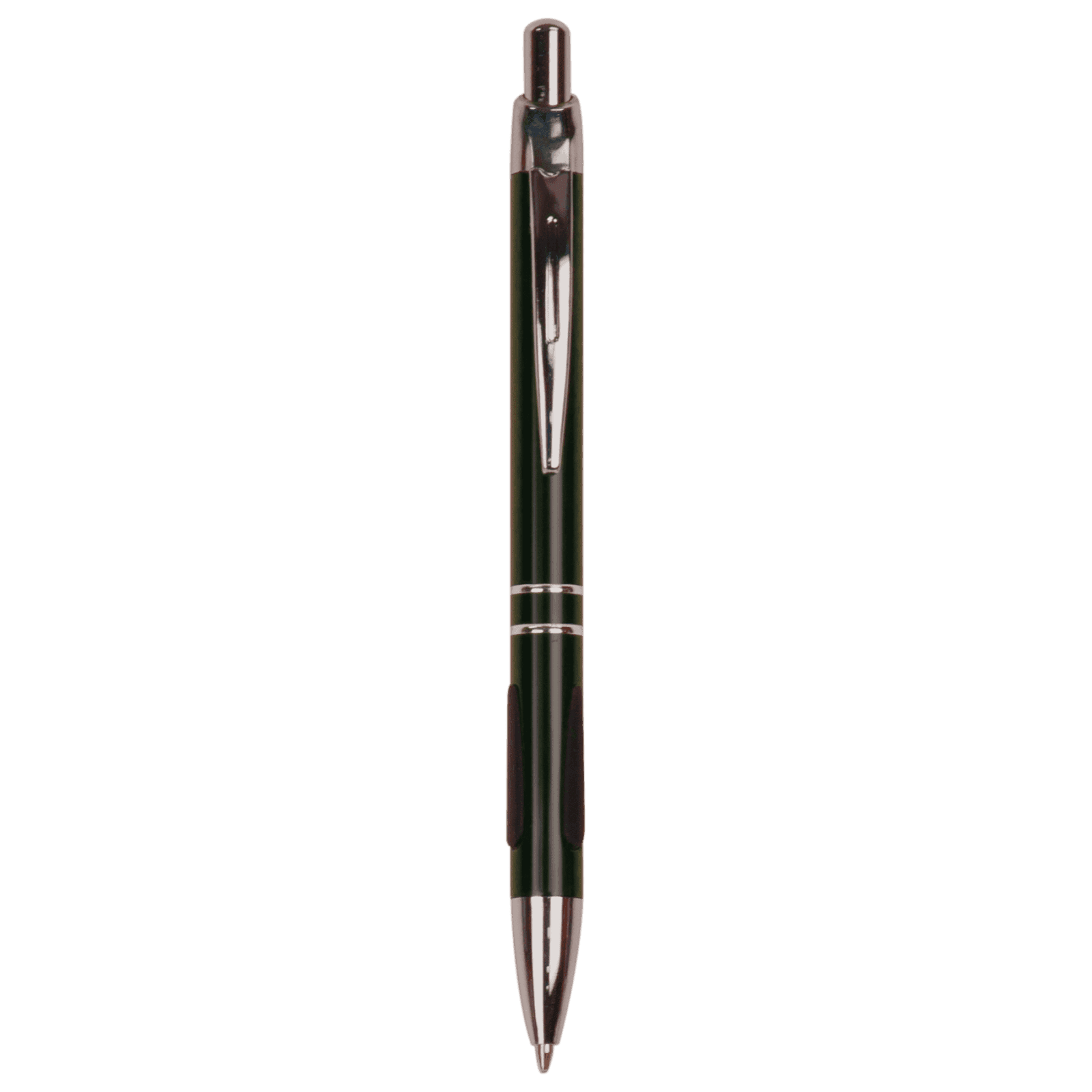 Gloss Black Ballpoint Pen with Gripper
