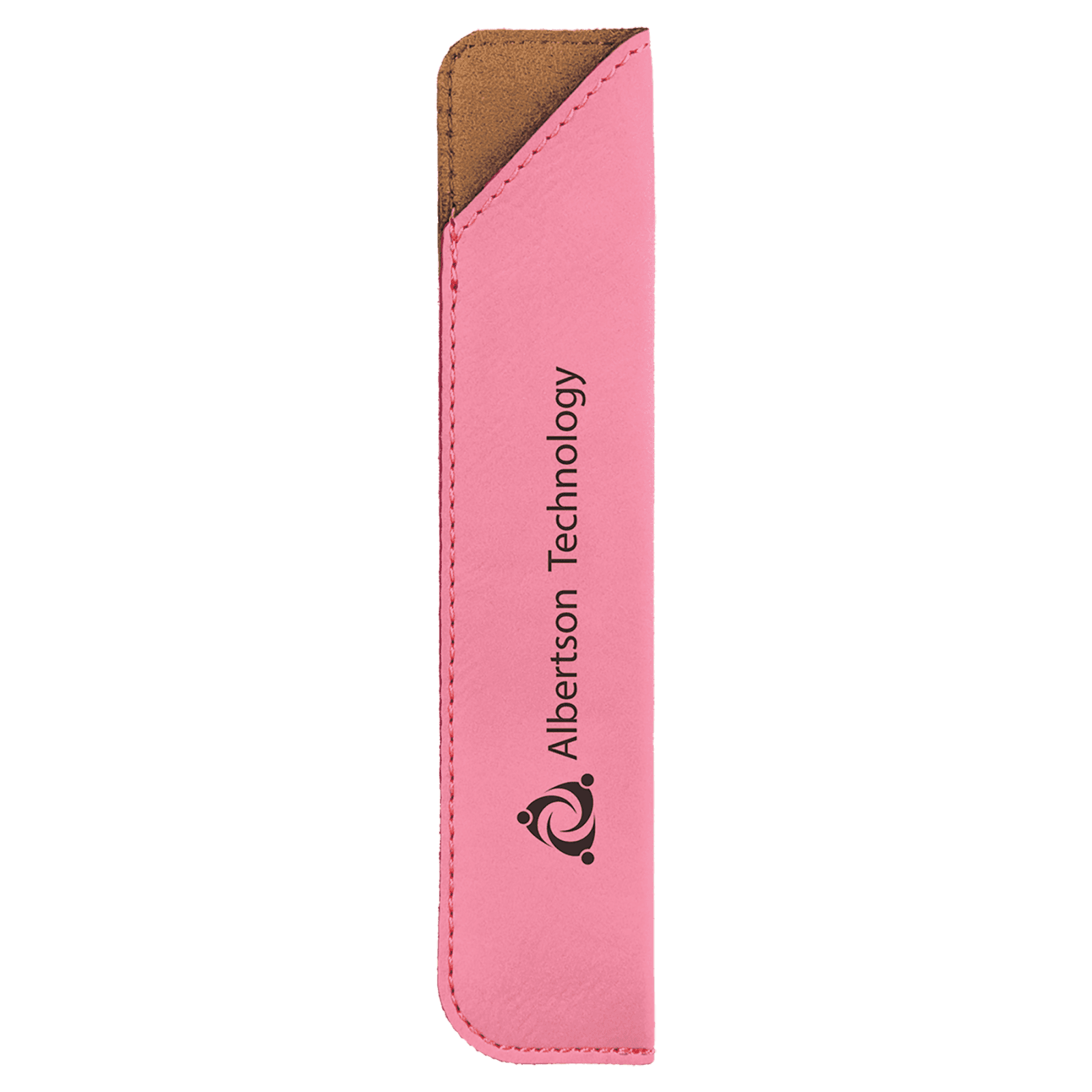 Pink Leatherette Pen Sleeve