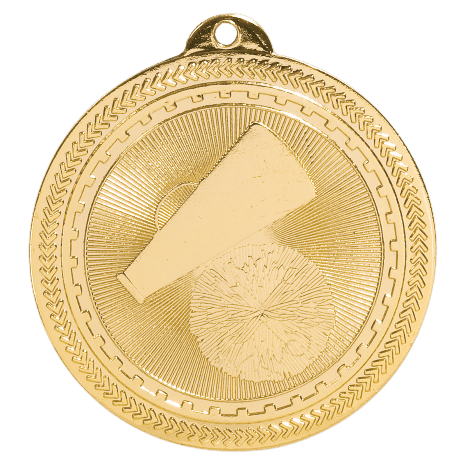 Cheer BriteLazer Medal-Gold